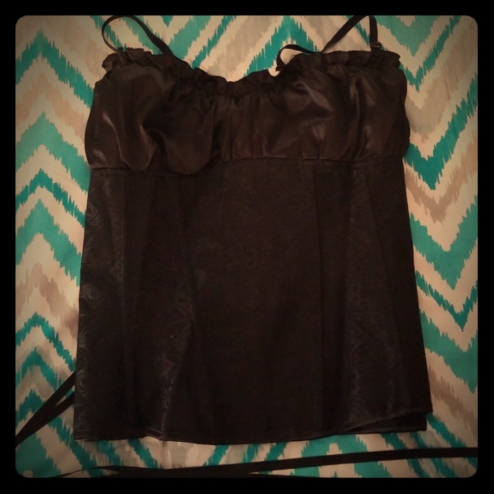 Black size 22/24 corset top